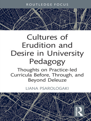 cover image of Cultures of Erudition and Desire in University Pedagogy
